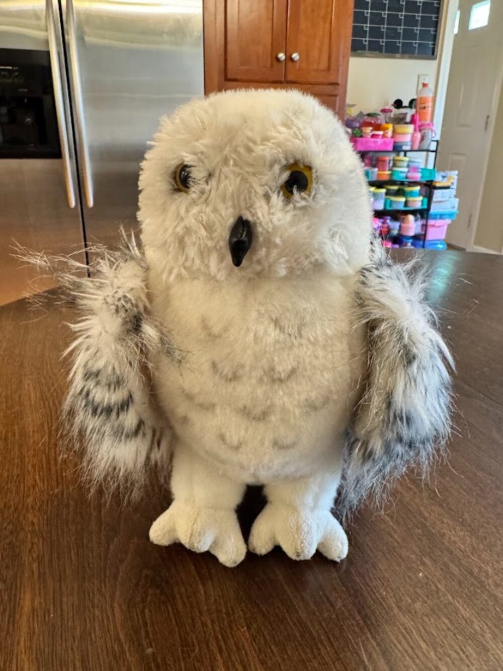 Douglas Cuddle Toys Plush Wizard Snowy Owl 8 in Plush Stuffed Animal